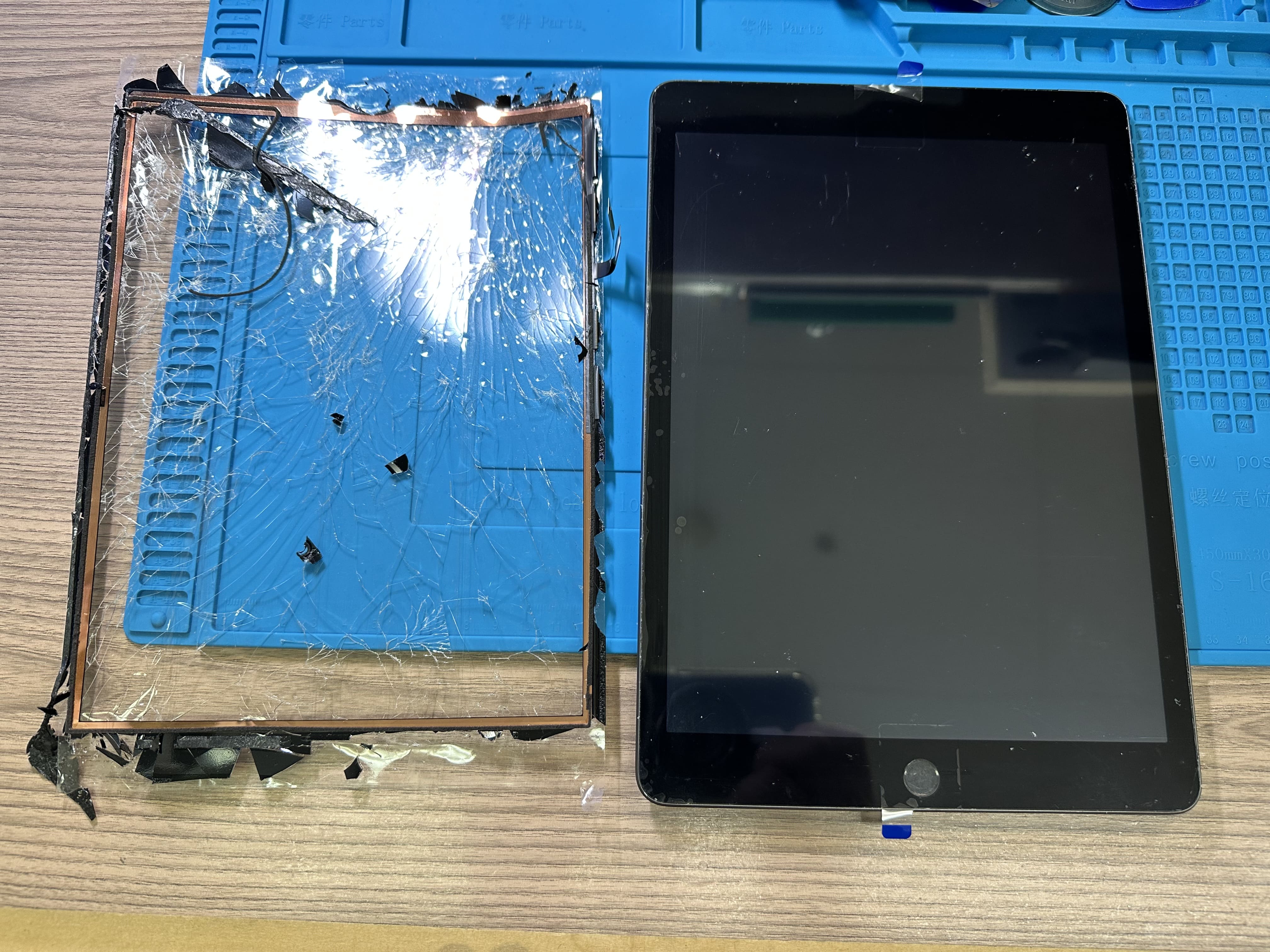 【iPad 9】ガラス割れは、即日対応のスマホ修理工房カインズ前橋吉岡店へ！